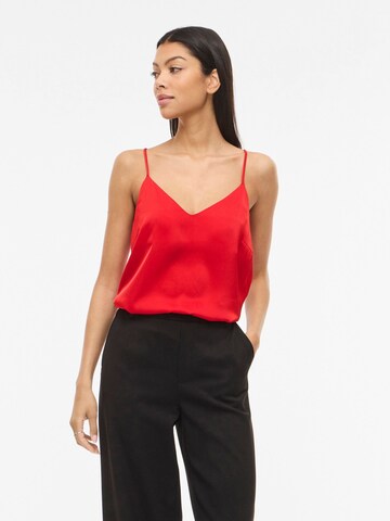 VILA - Top en rojo: frente
