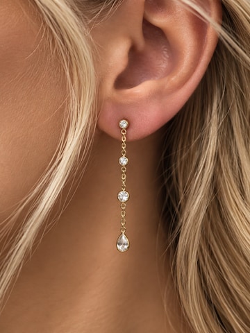 Orecchini 'Crystal Drop' di CHIVAL in oro