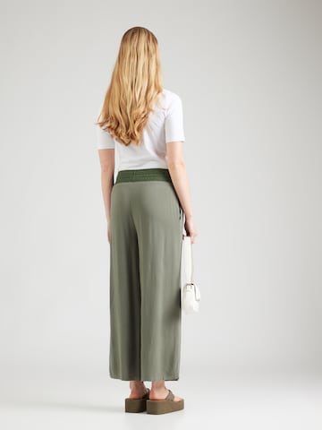 Hailys Wide leg Trousers 'Ge44orgy' in Green