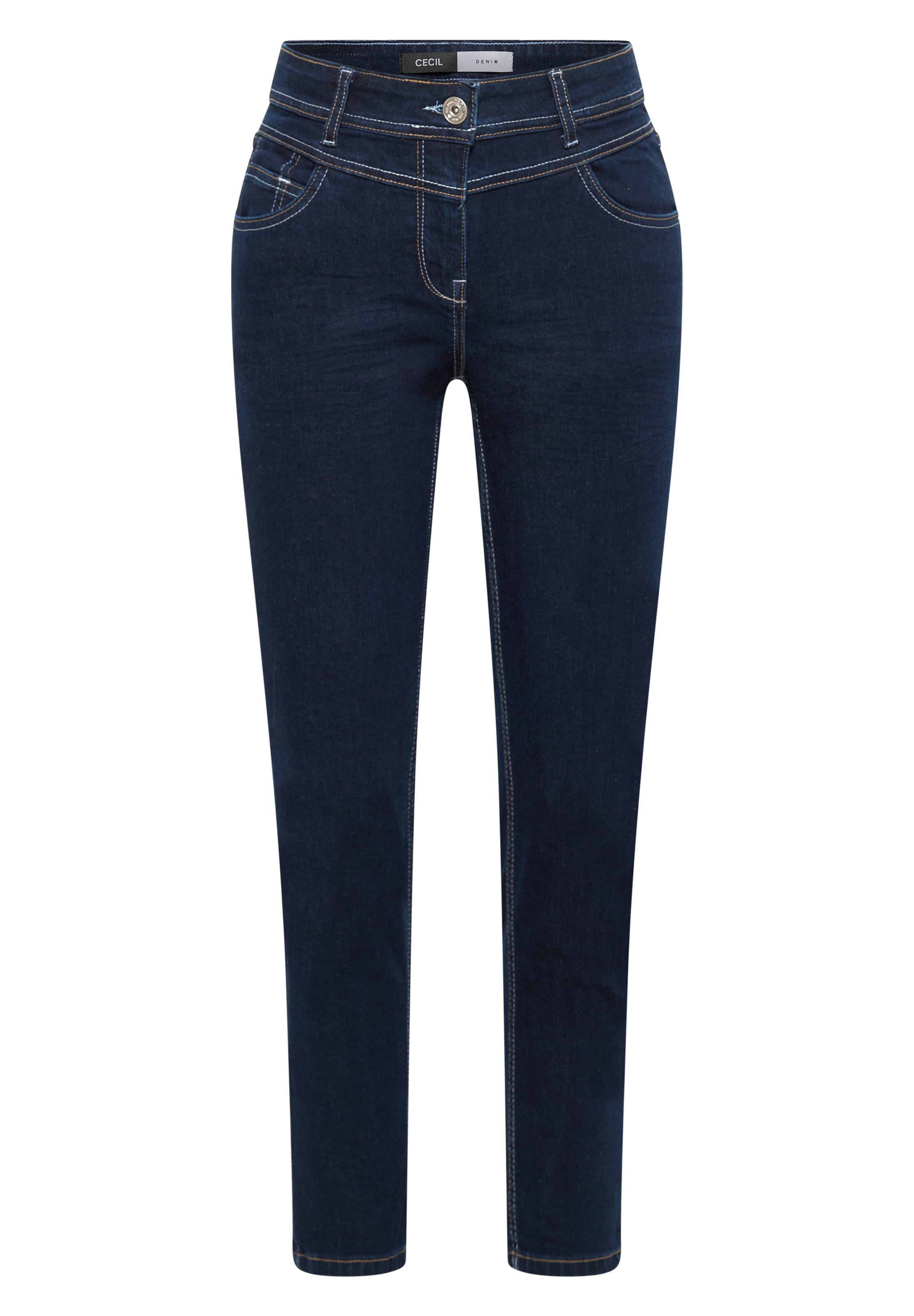 CECIL Regular Jeans in Blau: Vorderseite
