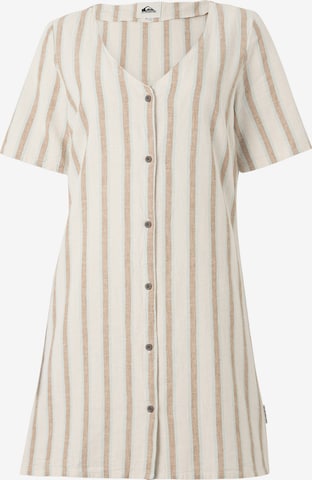 balta QUIKSILVER Palaidinės tipo suknelė 'GARRISON': priekis