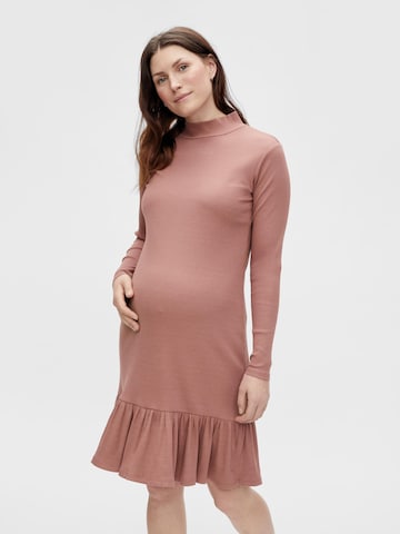 MAMALICIOUS Knitted dress 'Rosina' in Pink: front