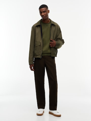 Felpa 'ESS SEASONAL' di TOMMY HILFIGER in verde