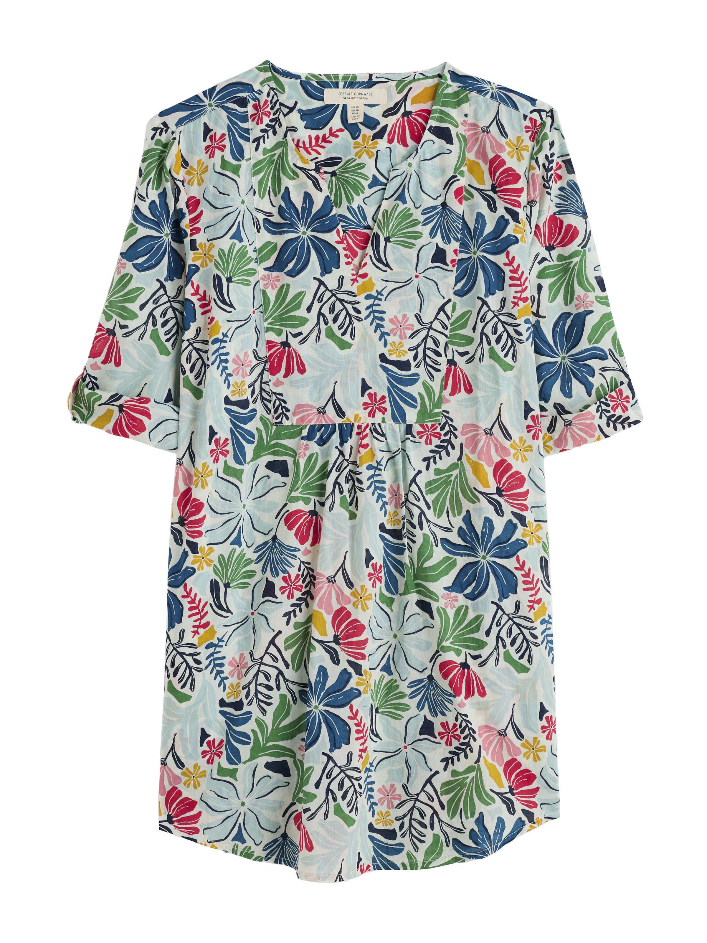 Seasalt Cornwall Tunika 'Op Art' – mix barev: přední strana