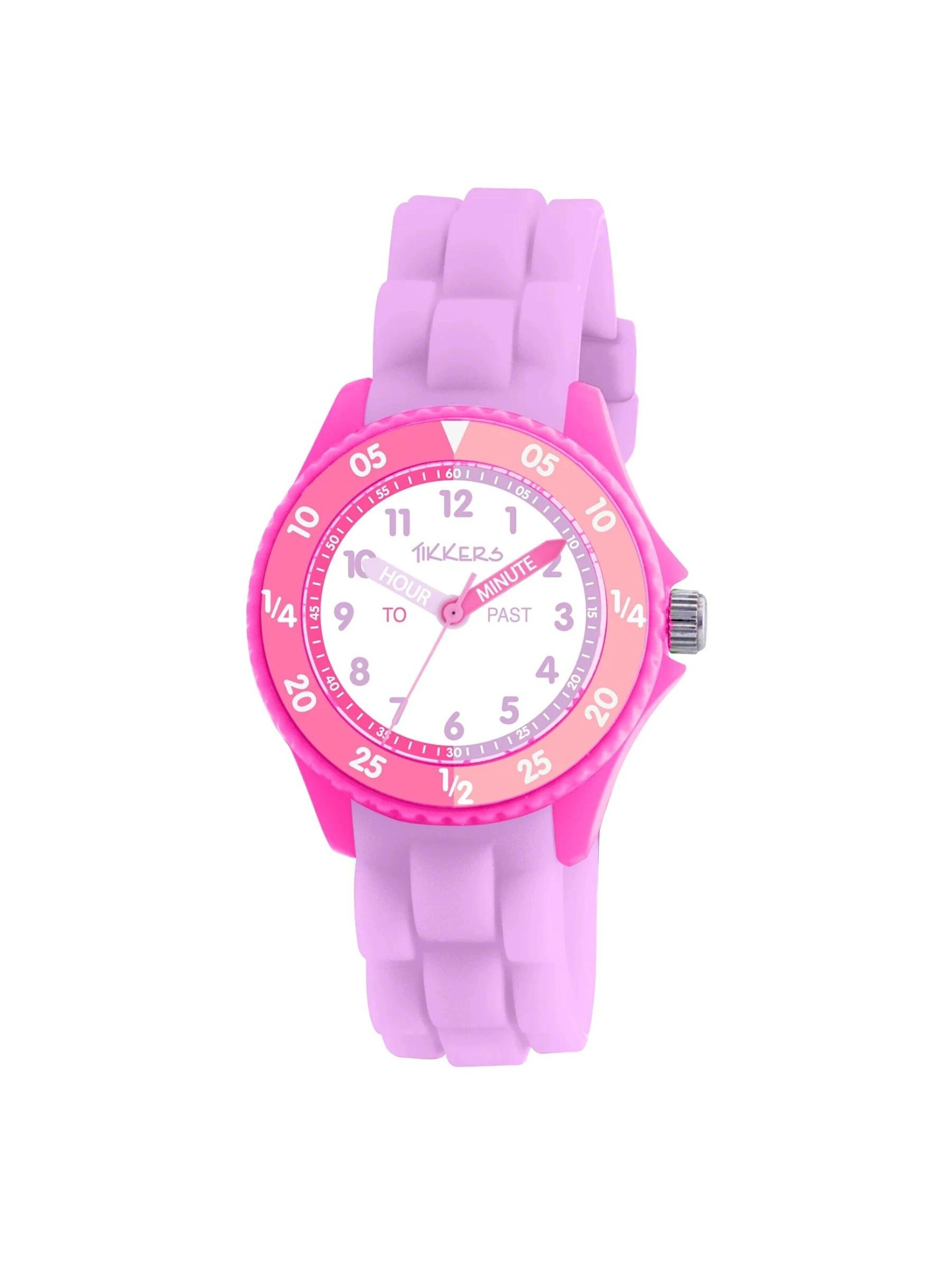 Tikkers Watch in Purple: front
