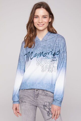 Soccx Sweatshirt 'Meerliebe III' in Blauw: voorkant