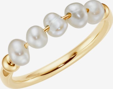 Anello di Smart Jewel in oro: frontale