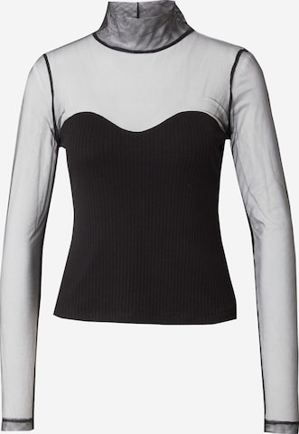 Sisley Shirt in Zwart: voorkant