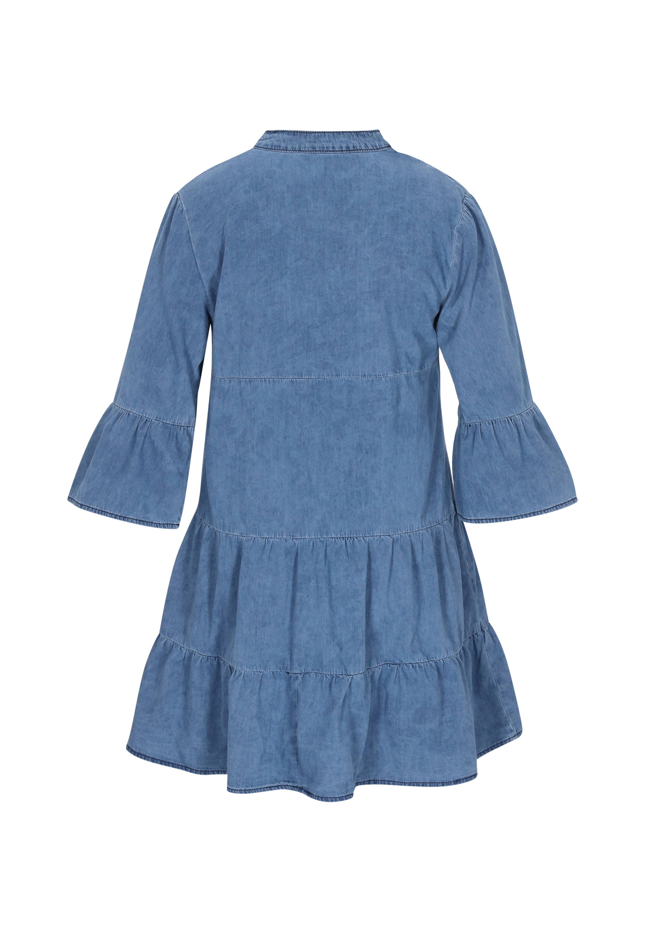 NALLY - Vestidos camiseiros 'Fashion Look' em azul