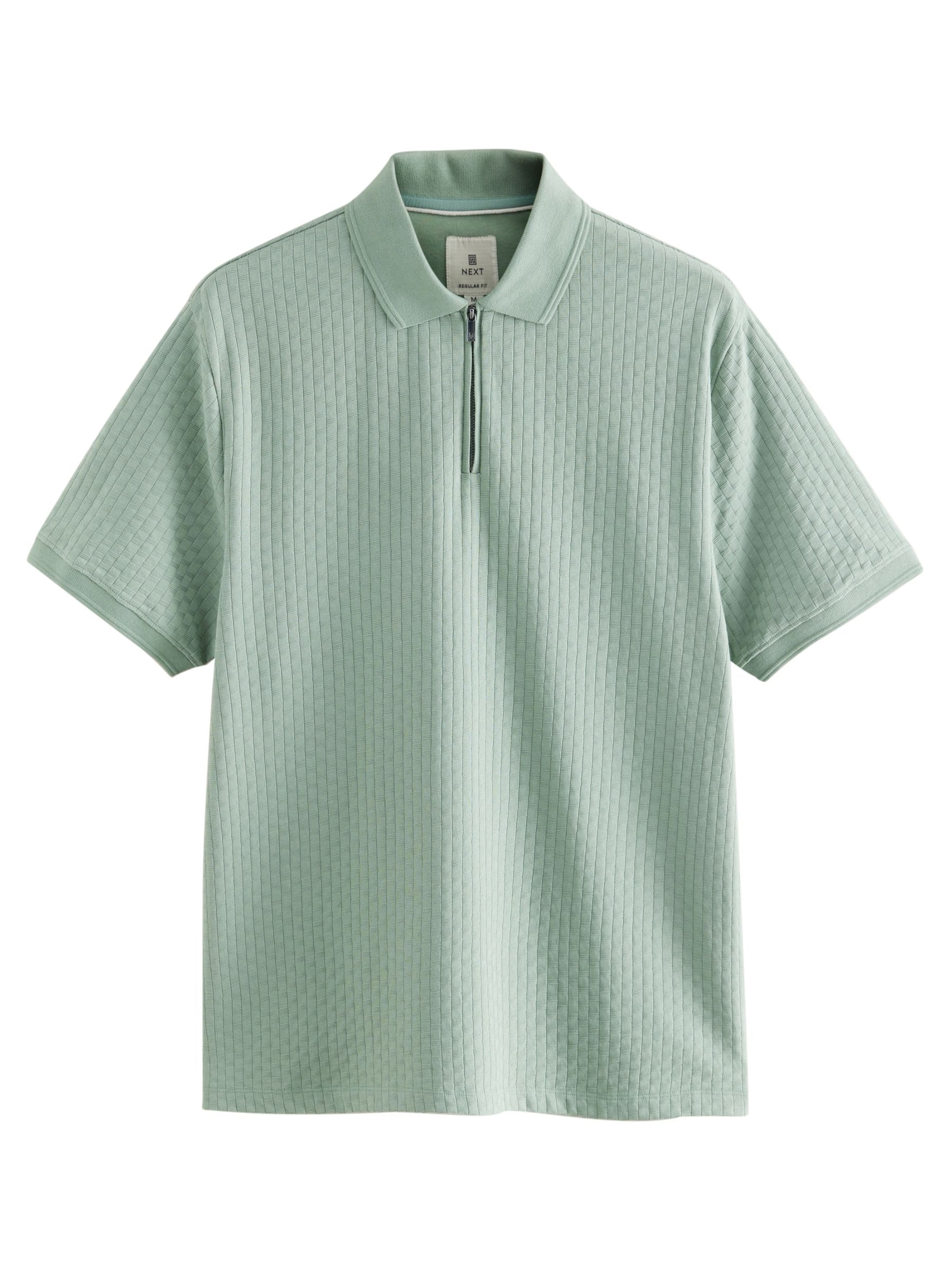 T-Shirt Next en vert : devant