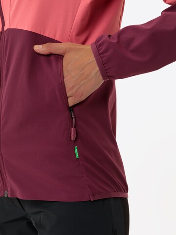 VAUDE Outdoor jacket in Purple