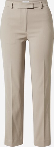 Tiger of Sweden Pleated Pants 'NOORA' in Beige: front