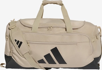 ADIDAS PERFORMANCE Sporttas 'Training Defender' in Beige: voorkant