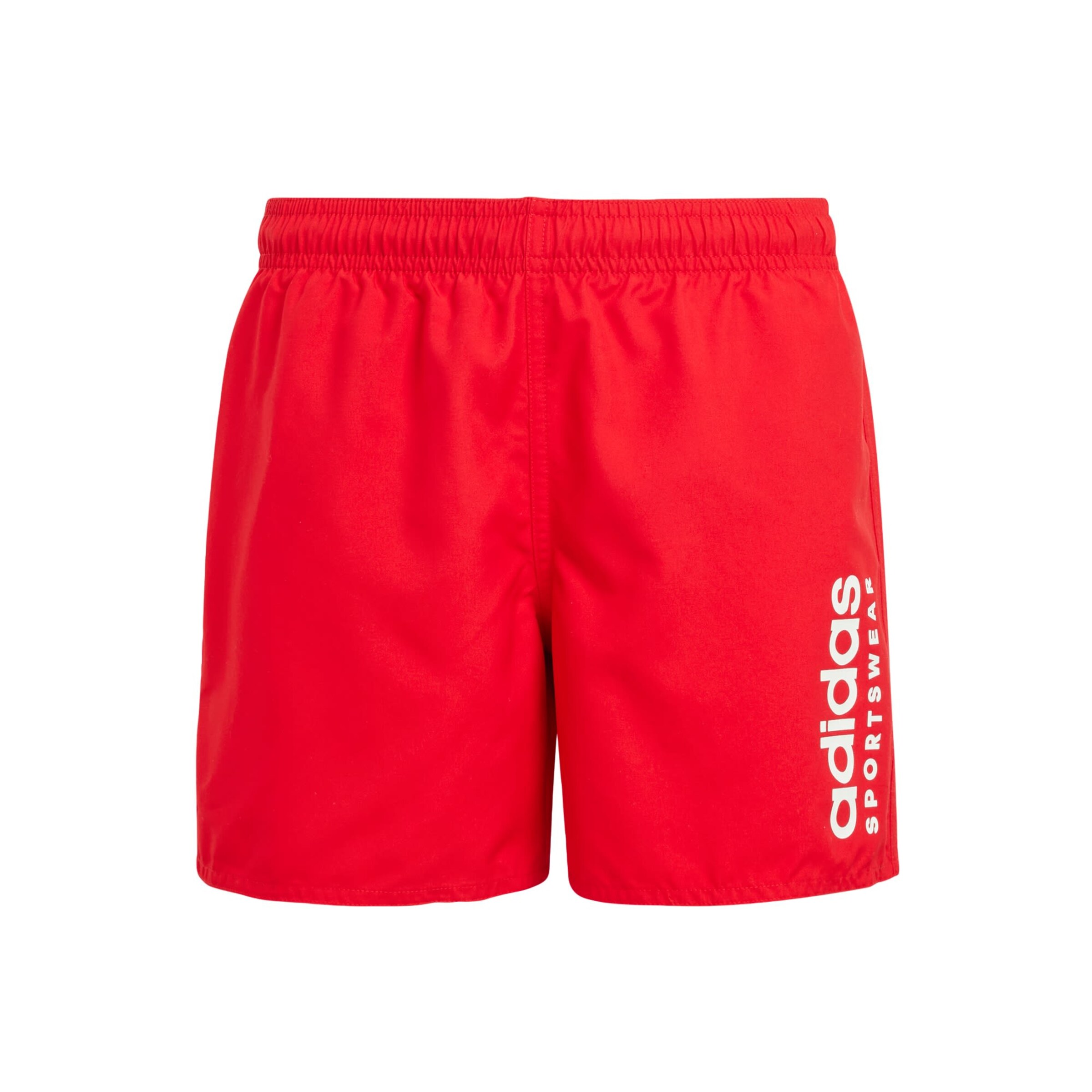 ADIDAS SPORTSWEAR Sportbadeshorts 'Essentials' in Rot: Vorderseite