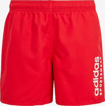ADIDAS SPORTSWEAR Sportieve badmode 'Essentials' in Rood: voorkant