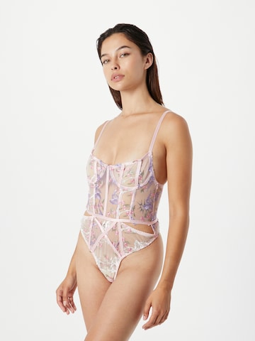 Nasty Gal Bodysuit in Purple