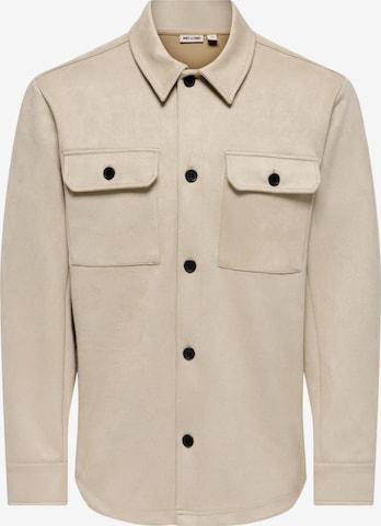 Only & Sons - Chaqueta de entretiempo 'ONSNATE KODYL' en beige: frente