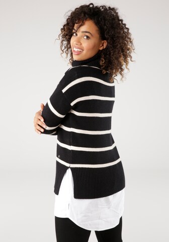 Tamaris Pullover in Schwarz