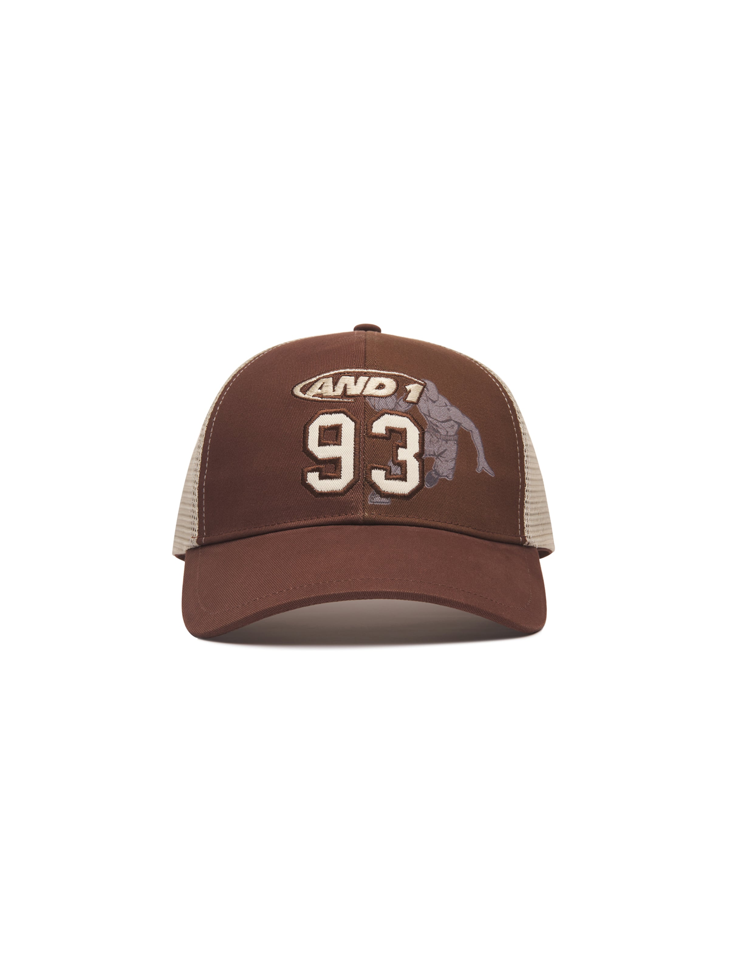 AND1 - Gorra 'And1 Player Handles Applique 6' en beige: frente