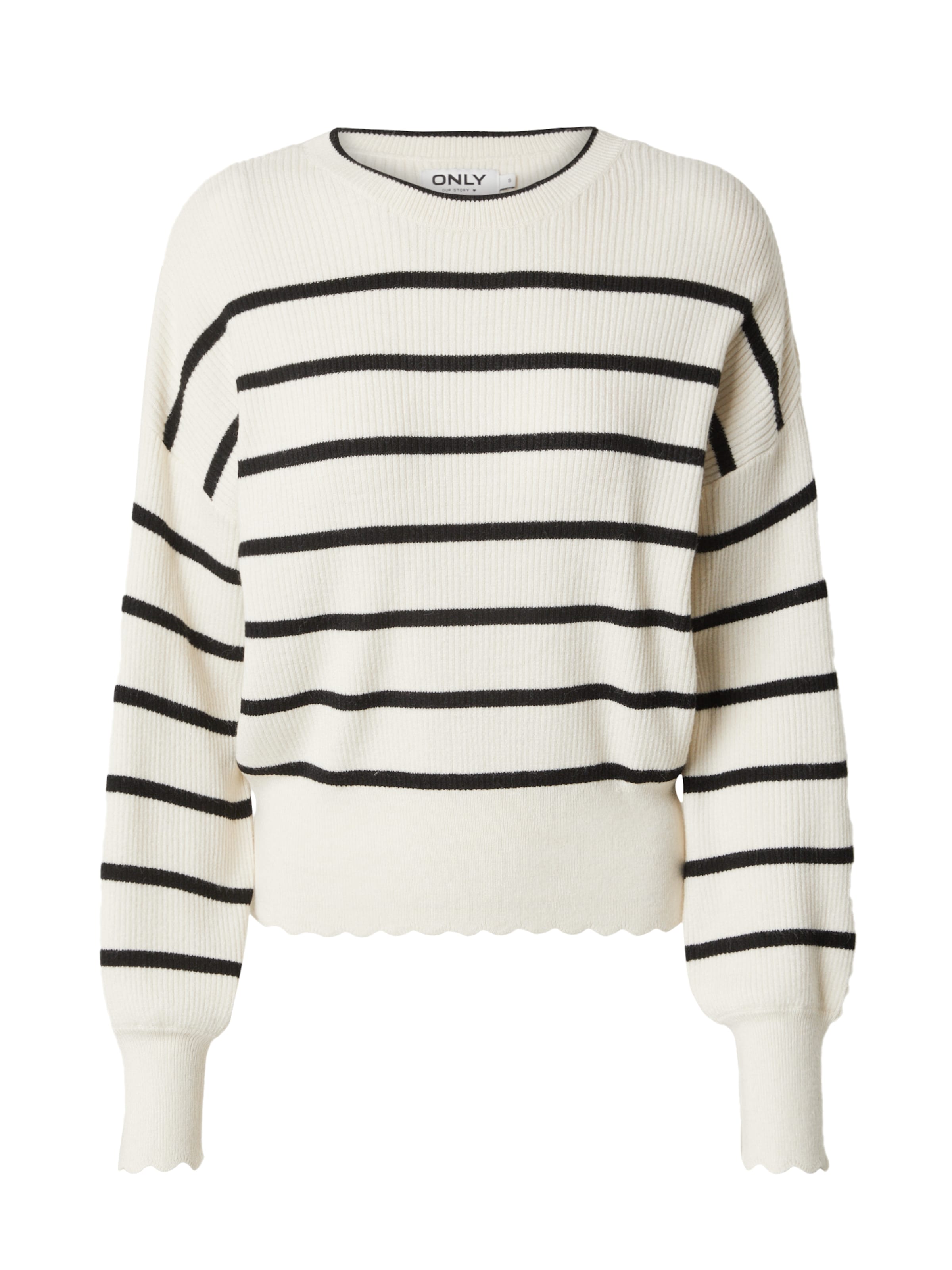 ONLY Kampsun 'ONLIBI', värv beež: eest vaates