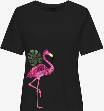 T-shirt 'KITA' ONLY en noir : devant