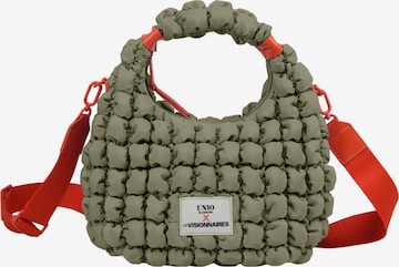Les Visionnaires Tasche in Grün: Vorderseite