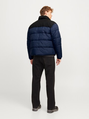 JACK & JONES Vinterjakke 'JJMoon' i blå