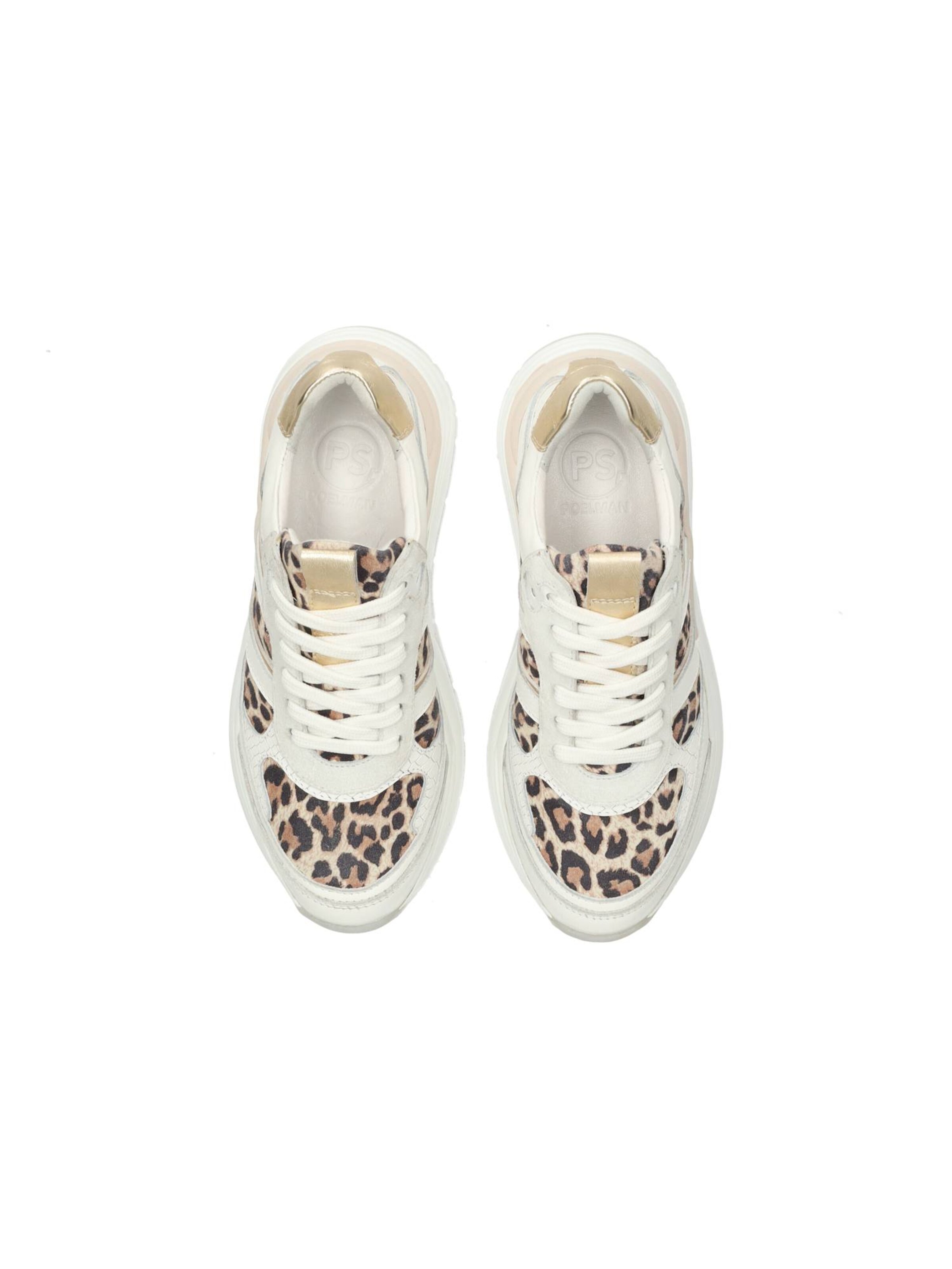 PS Poelman Sneakers laag in Wit