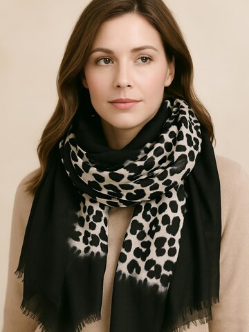 COLLEZIONE ALESSANDRO Schal 'Lina' in Schwarz