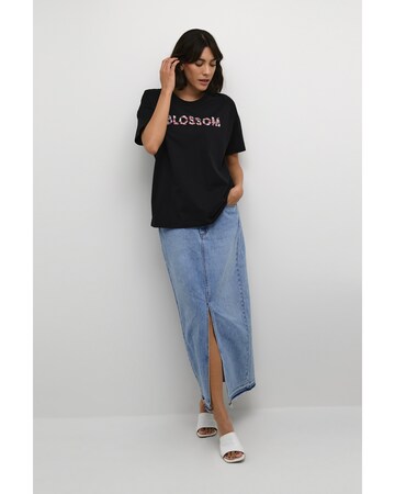 Kaffe T-shirt 'Afie' in Schwarz