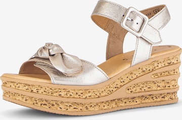 GABOR Sandaler i guld: forside