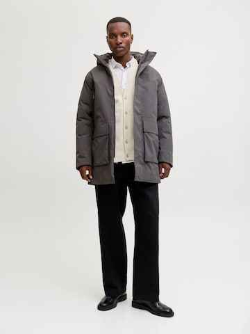 JACK & JONES Knit cardigan in Beige