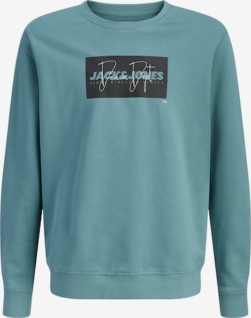 Sweat 'JJCOLE' Jack & Jones Junior en vert : devant