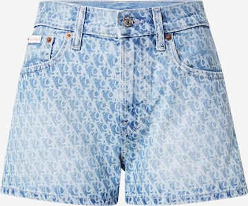 mėlyna Calvin Klein Jeans Standartinis Džinsai: priekis