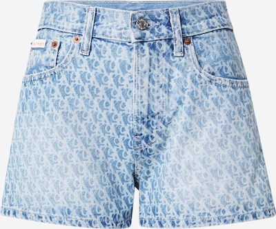 Calvin Klein Jeans Shorts in blue denim / hellblau, Produktansicht
