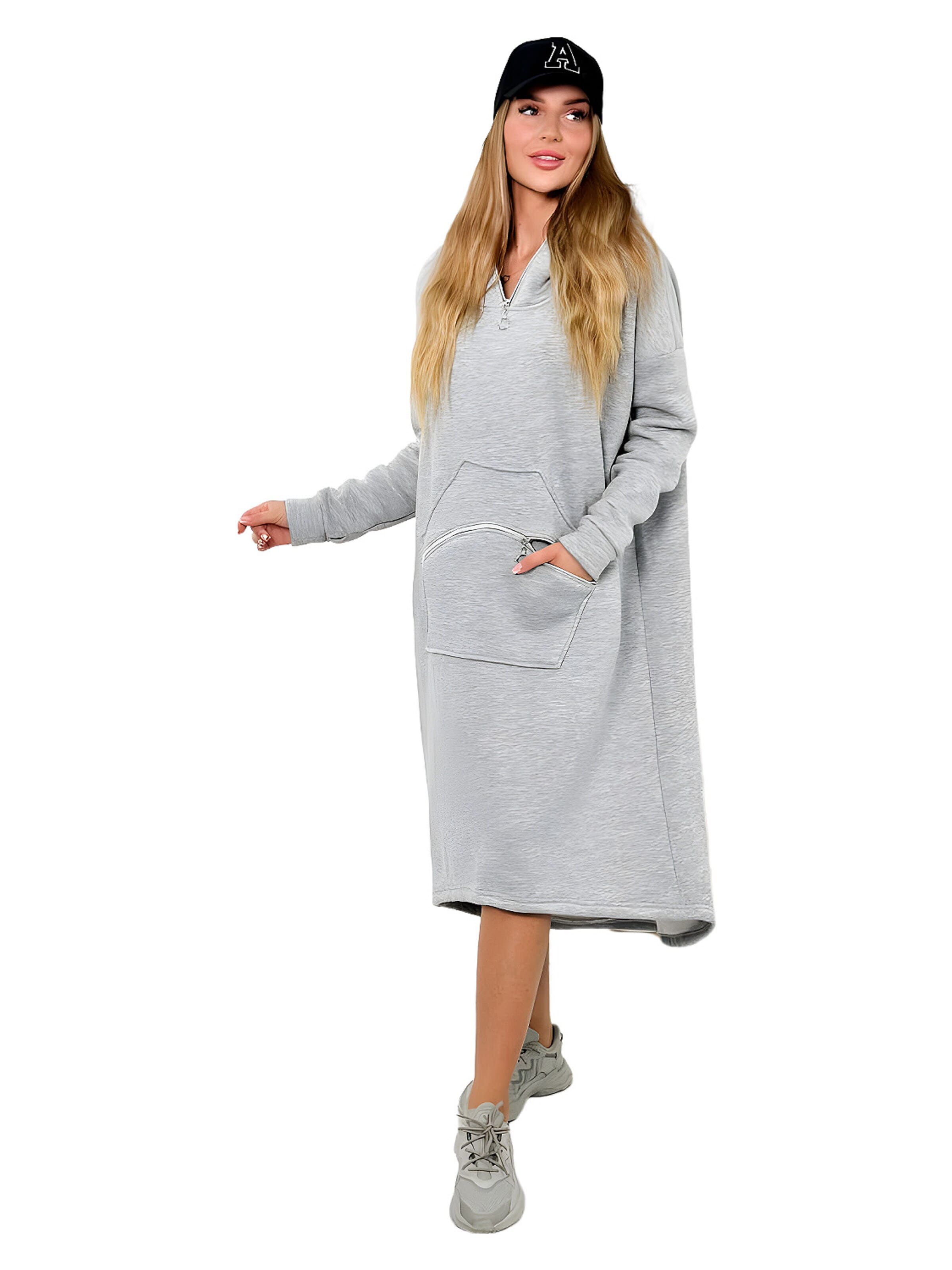 Lumera Kleid‌ in Grau: Vorderseite