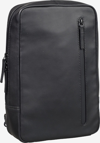 LEONHARD HEYDEN Crossbody Bag 'Den Haag' in Black: front