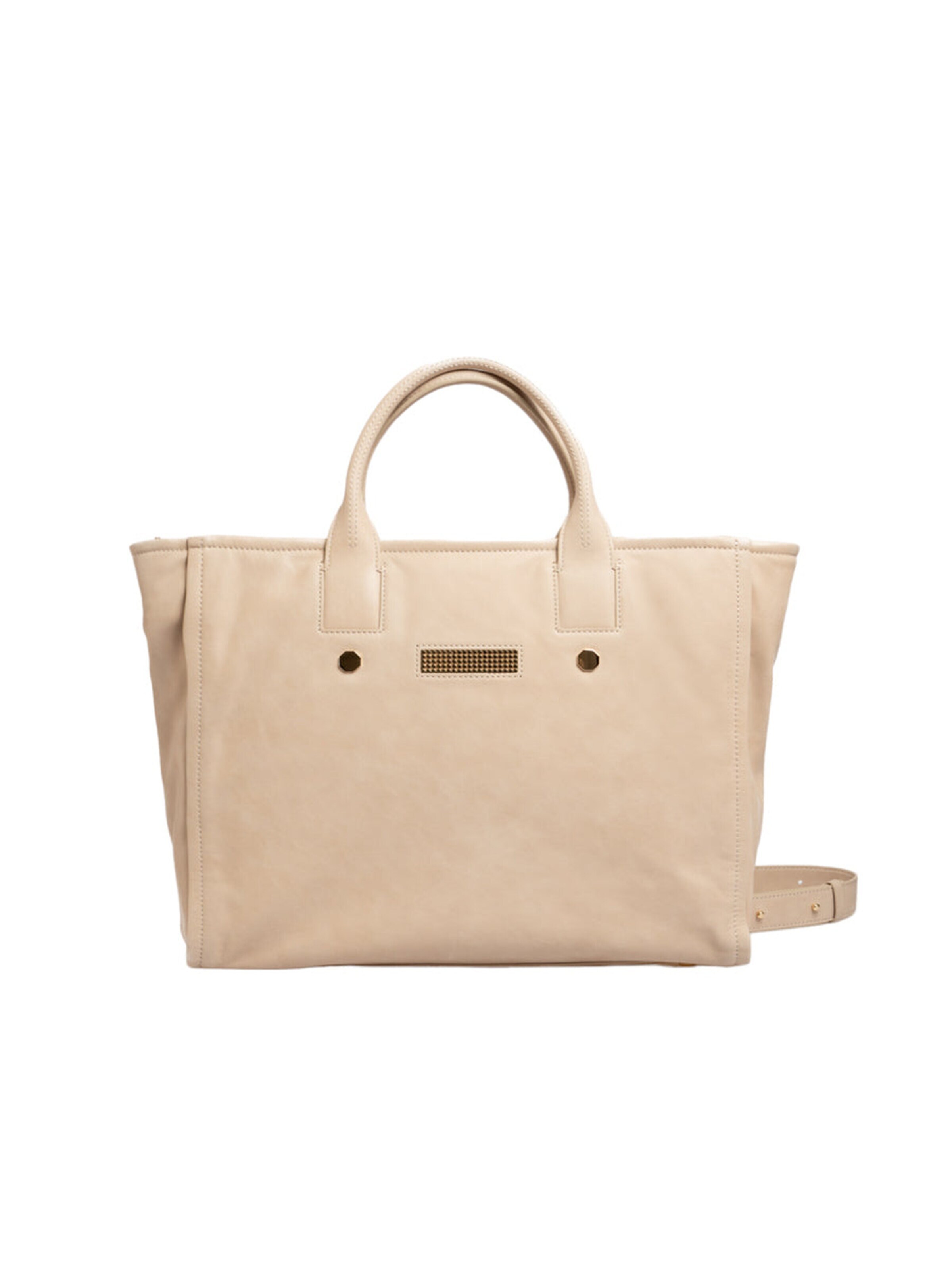 Clio Shopper 'MAXI GIRLY CLASSIC' in Beige: front