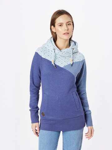 Ragwear Sweatshirt in Blau: predná strana