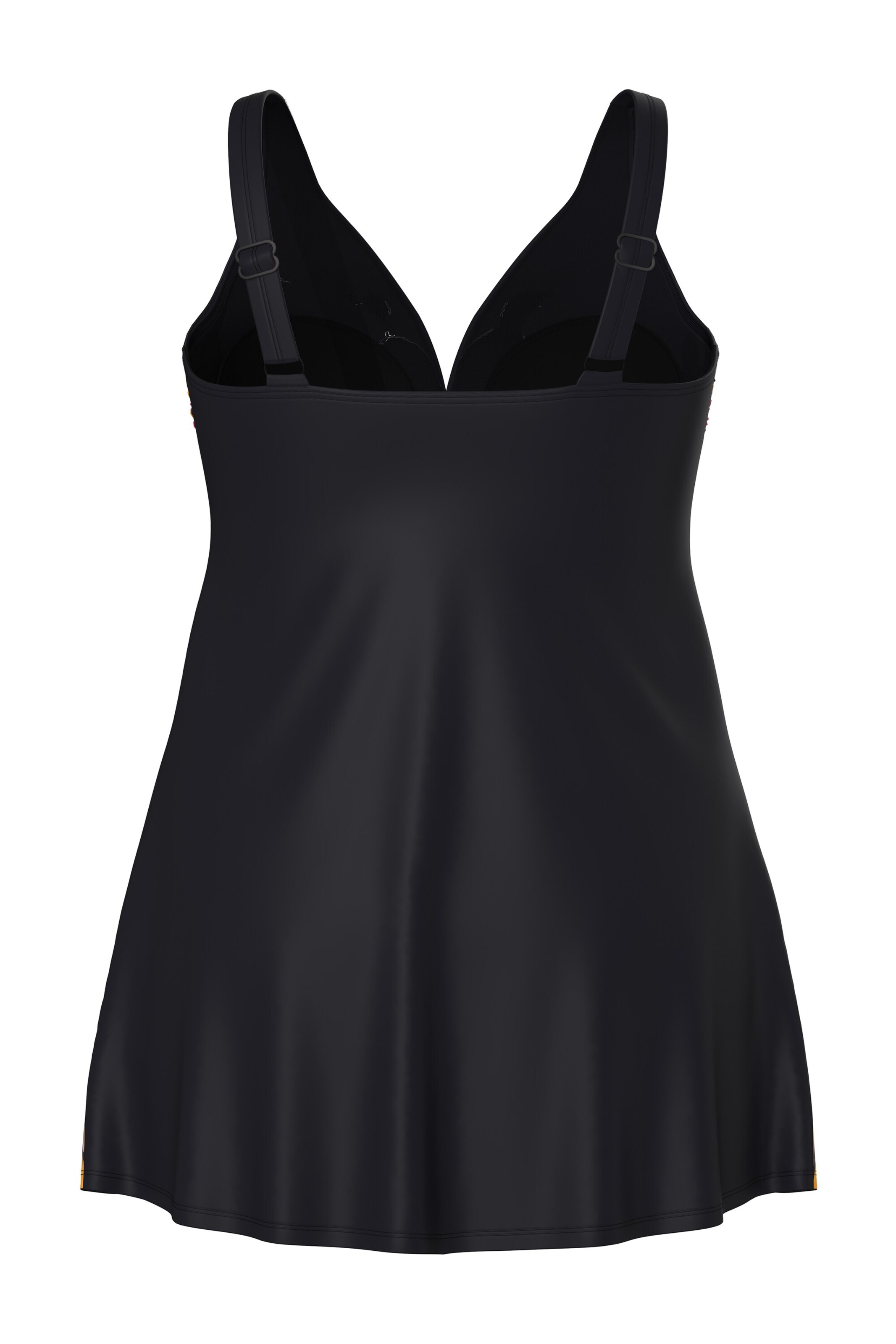 Ulla Popken Bralette Swimsuit in Black