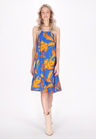 IZIA Zomerjurk 'Spring Summer' in Blauw