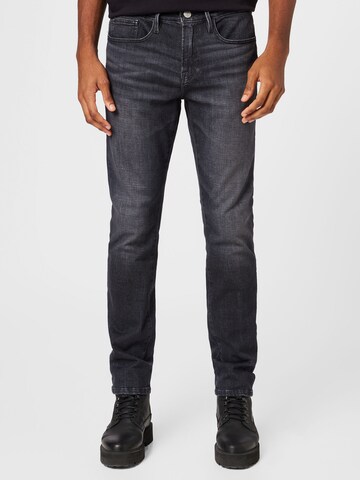 FRAME Regular Jeans 'L'HOMME' in Grijs: voorkant