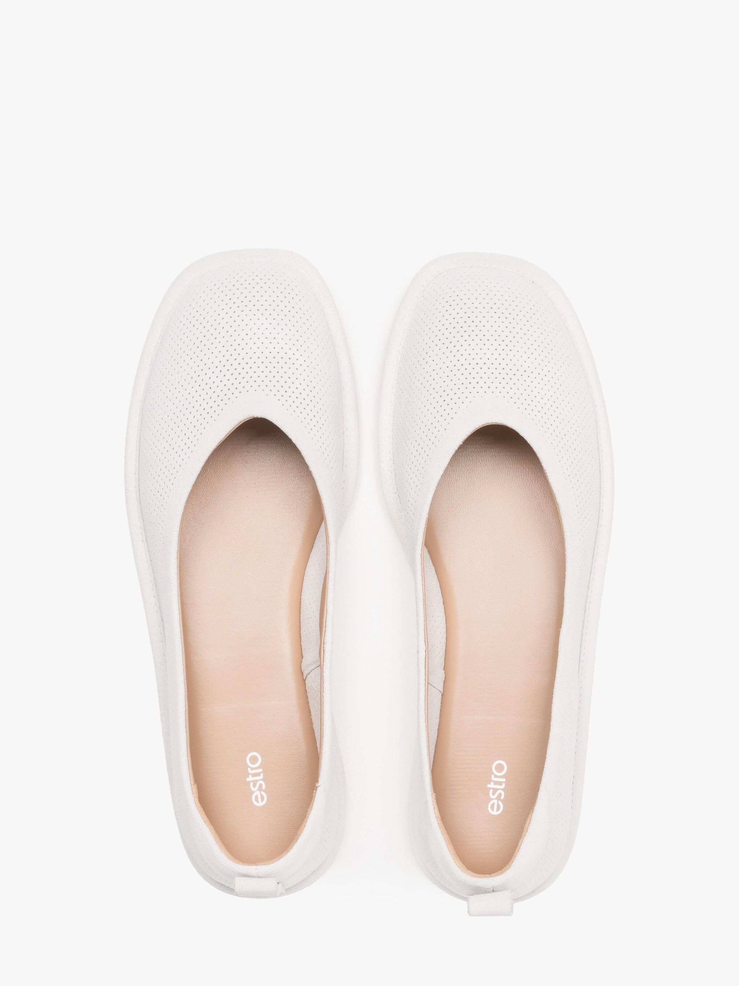 Ballerina '202-24105-1' di Estro in bianco