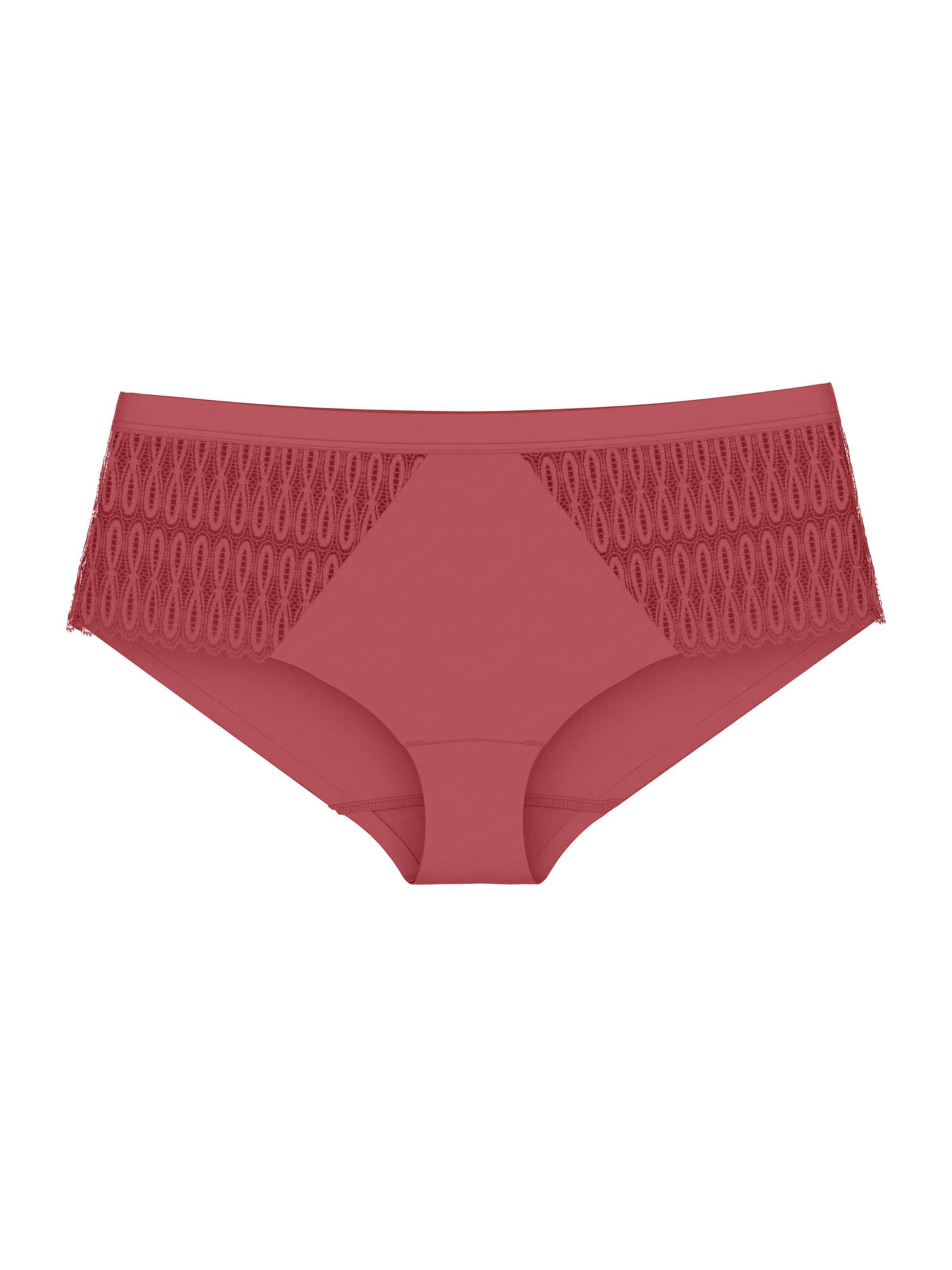 Slip ' Aura Spotlight Maxi ' TRIUMPH en rouge : devant