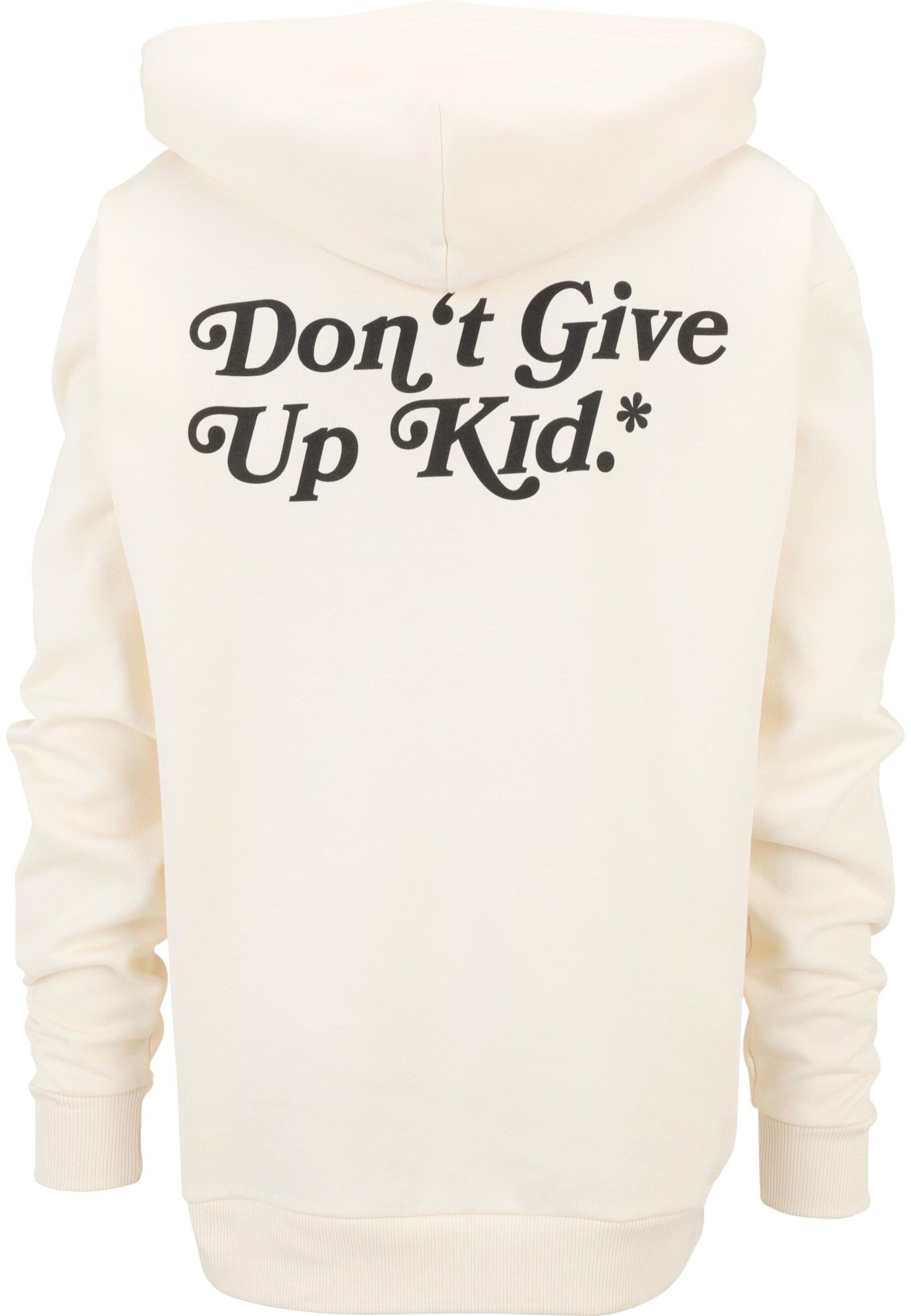 9N1M SENSE Sweatshirt 'Don't Give Up Kid' in White