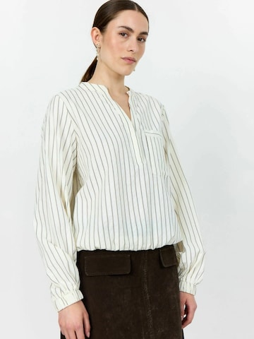 Levete Room Bluse 'NINETTE ' i hvid: forside