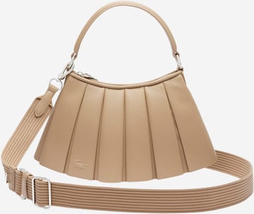 Borsa a mano di LACOSTE in beige: frontale