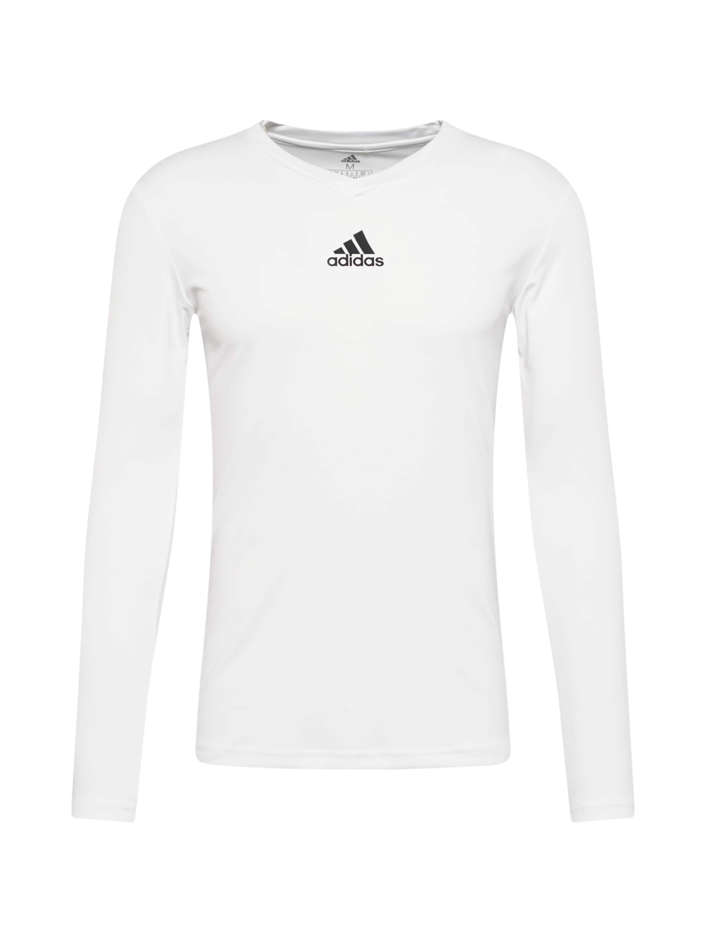 ADIDAS PERFORMANCE Funkční tričko 'Team Base' – bílá: přední strana