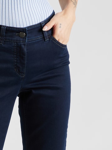 GERRY WEBER Slimfit Jeans i blå