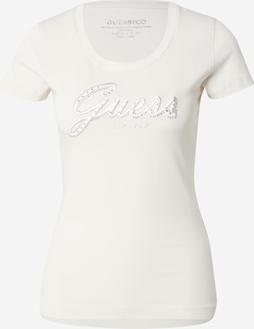 GUESS Футболка в Белый: спереди